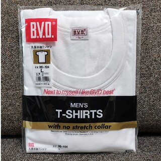 ビーブイディー(BVD)のメンズ丸首Ｔシャツ(Tシャツ/カットソー(半袖/袖なし))