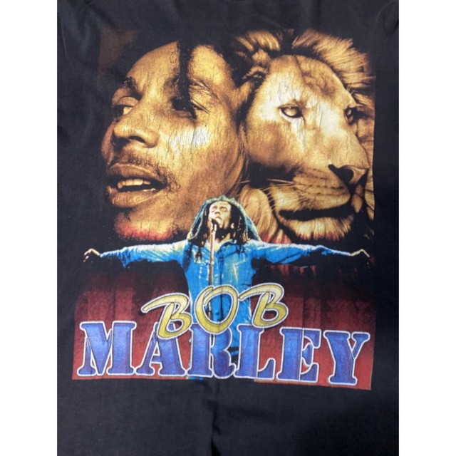 80'S当時物 BOB MARLEY  CATCH A FIRE Tシャツ　XL メンズのトップス(Tシャツ/カットソー(半袖/袖なし))の商品写真