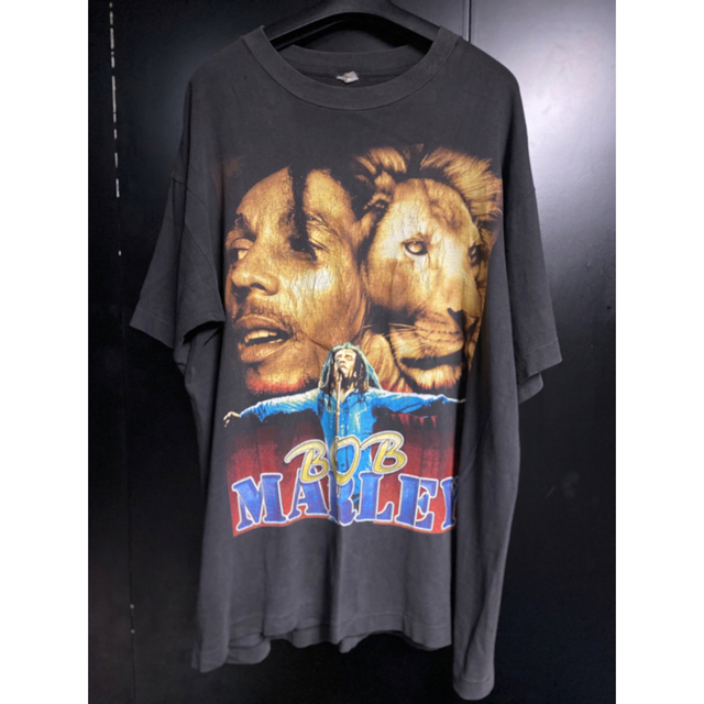 80'S当時物 BOB MARLEY  CATCH A FIRE Tシャツ　XL メンズのトップス(Tシャツ/カットソー(半袖/袖なし))の商品写真