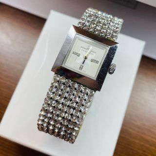 スワロフスキー(SWAROVSKI)の最終価格　スワロフスキー　時計　キラキラしています。(腕時計)