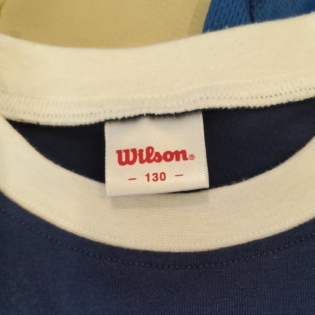 wilson(ウィルソン)のwilson　半袖Tシャツ2枚セット 130 キッズ/ベビー/マタニティのキッズ服女の子用(90cm~)(Tシャツ/カットソー)の商品写真