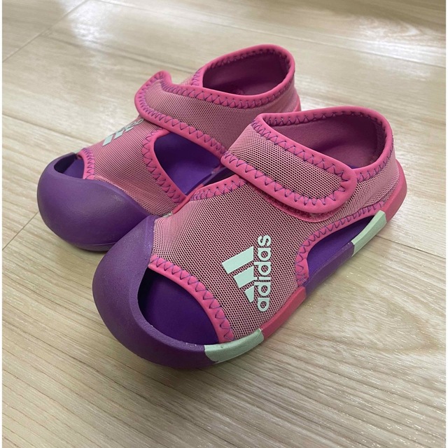 adidas(アディダス)のりり様専用　adidas キッズサンダル 13cm アディダス キッズ/ベビー/マタニティのベビー靴/シューズ(~14cm)(サンダル)の商品写真