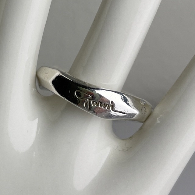 GARNI(ガルニ)のGARNI ガルニ　クロッケリー　リング　シルバー　9号 メンズのアクセサリー(リング(指輪))の商品写真