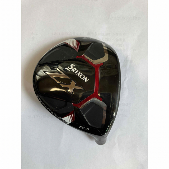 美品　SRIXON ZX FW 5W 18° テンセイ　 5番フェアウェイウッド