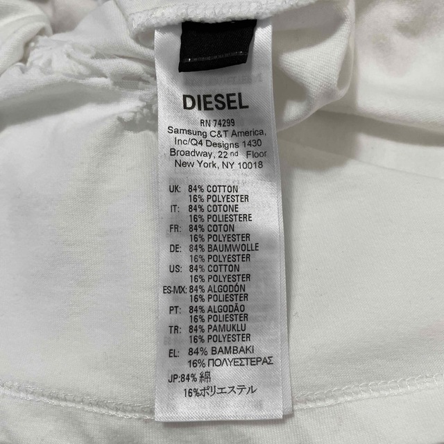 DIESEL(ディーゼル)のDIESEL ディーゼル　キッズ　Tシャツ　サイズ6 キッズ/ベビー/マタニティのキッズ服男の子用(90cm~)(Tシャツ/カットソー)の商品写真