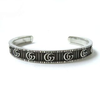 Gucci - グッチ インターロッキングG 10連 ブレスレット SV 925 仕上げ Gucci - グッチ インターロッキングG 10連 ブレスレット SV 925 仕上げ