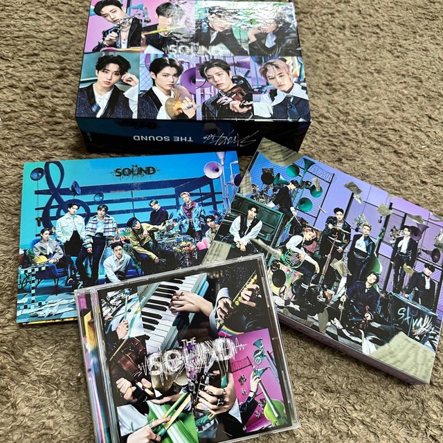 Stray Kids(ストレイキッズ)のTHE SOUND スペシャルセット エンタメ/ホビーのCD(K-POP/アジア)の商品写真