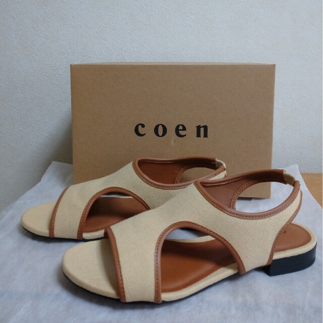 coen(コーエン)のcoenサンダル(Lサイズ) レディースの靴/シューズ(サンダル)の商品写真