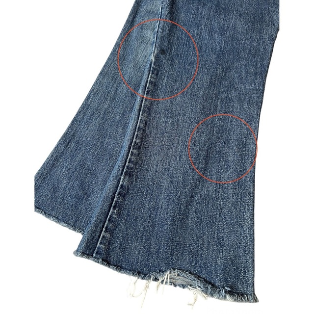 ファッション[Levi’s] USA製リーバイス646 オリジナル ウォッシュ×ブーツカット