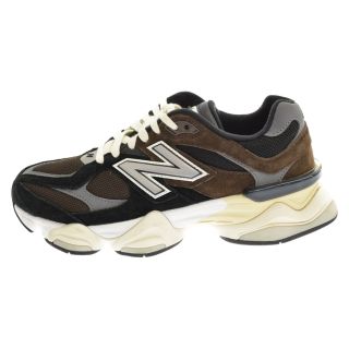 ニューバランス(New Balance)のNew Balance ニューバランス U9060BRN スエード ローカットスニーカー ブラウン/ブラック US8(スニーカー)