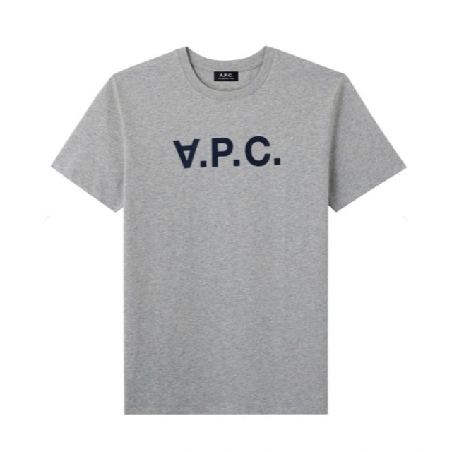A.P.C(アーペーセー)のVPC カラーTシャツ　S　APC グレー　半袖　Tシャツ　A.P.C. メンズのトップス(Tシャツ/カットソー(半袖/袖なし))の商品写真