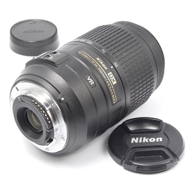 Nikon(ニコン)のニコン Nikon AF-S DX NIKKOR 55-300mm スマホ/家電/カメラのカメラ(レンズ(ズーム))の商品写真