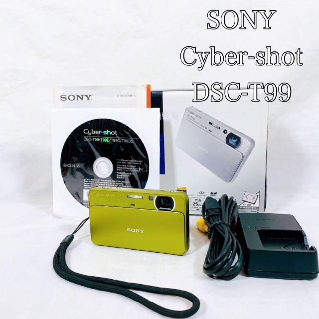 動作品】SONY Cyber-shot DSC-T99 コンデジ カメラ | www.fk