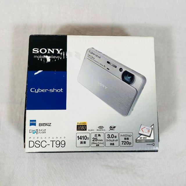 動作品】SONY Cyber-shot DSC-T99 コンデジ カメラ | www.fk