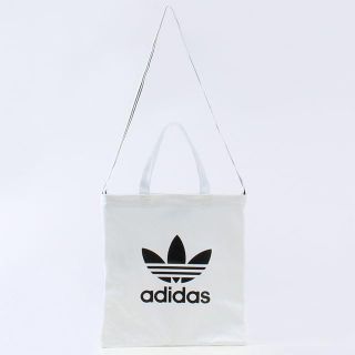 アディダス(adidas)の【新品/即発送OK】adidas オリジナルス トートバック 白 ホワイト(トートバッグ)