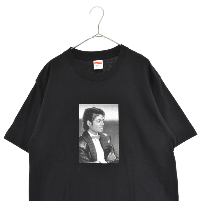 Supreme 2017SS Michael Jackson Tee シュプリーム マイケルジャクソンTシャツ 半袖カットソー フォトプリント レッド サイズM【220501】【新古品】【me04】