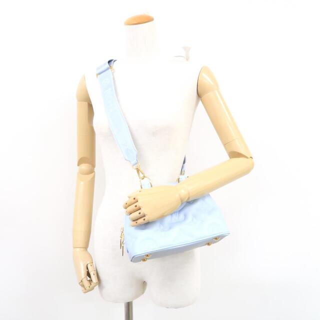 LOUIS VUITTON Alma BB Shoulder Bag Blue Glacier M59822