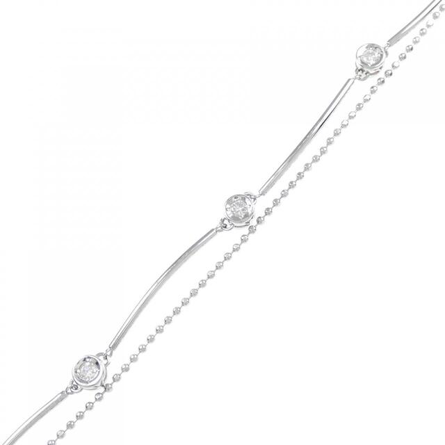 PT ダイヤモンド ブレスレット 0.20CT かわいい! 25284円引き