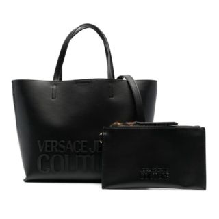 ヴェルサーチ(VERSACE)のVERSACE JEANS COUTURE トートバッグ ブラック(トートバッグ)