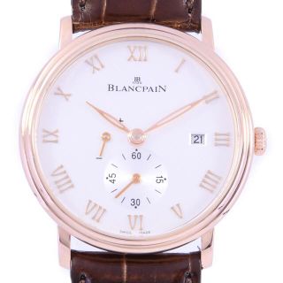 ブランパン(BLANCPAIN)のブランパン ヴィルレウルトラスリムパワーリザーブ RG 6606-3642-55B PG･RG 手巻(腕時計(アナログ))