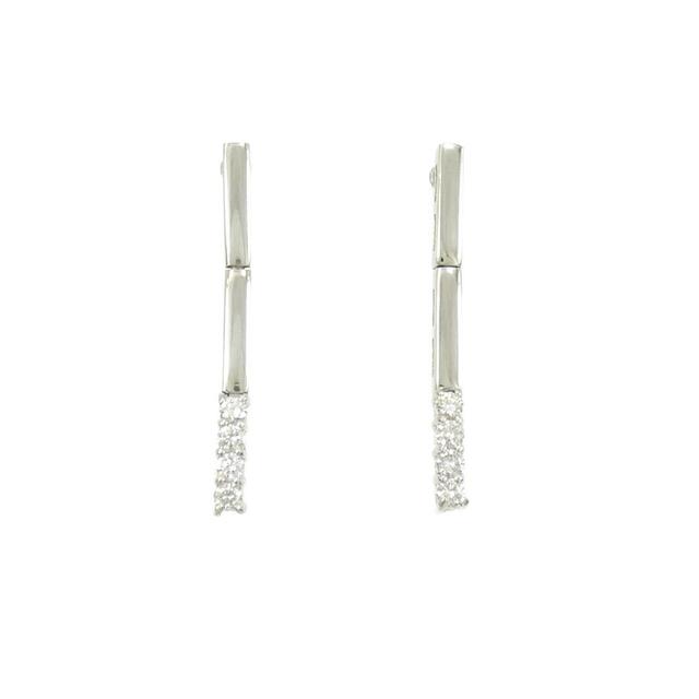 PT ダイヤモンド ピアス 0.20CT-