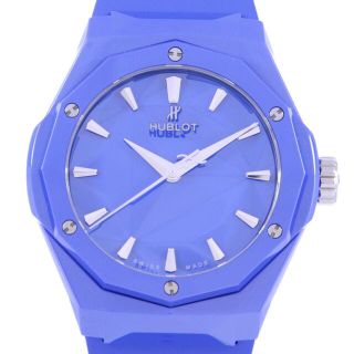 ウブロ(HUBLOT)のウブロ クラシックフュージョンオーリンスキーブルーセラミック 550.ES.5100.RX.ORL21 セラミック 自動巻(腕時計(アナログ))