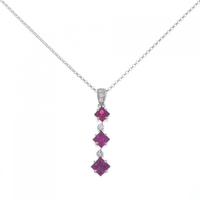 新しい PT 1.13CT ネックレス ルビー ネックレス - electmcshane.com