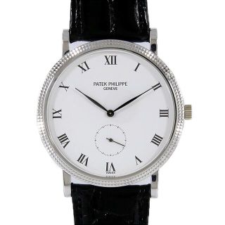 パテックフィリップ(PATEK PHILIPPE)のパテック･フィリップ カラトラバ WG 3919G-001 WG 手巻(腕時計(アナログ))