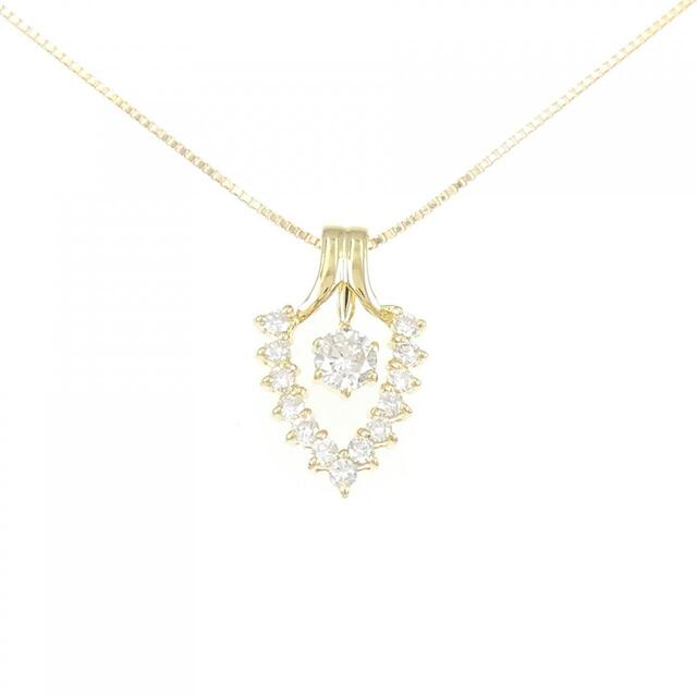 2022新春福袋】 K18YG 2WAY ダイヤモンド ネックレス 0.2CT ネックレス