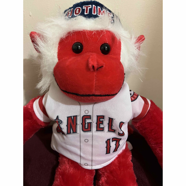 未使用】大谷翔平選手 猿 ぬいぐるみ ボール-