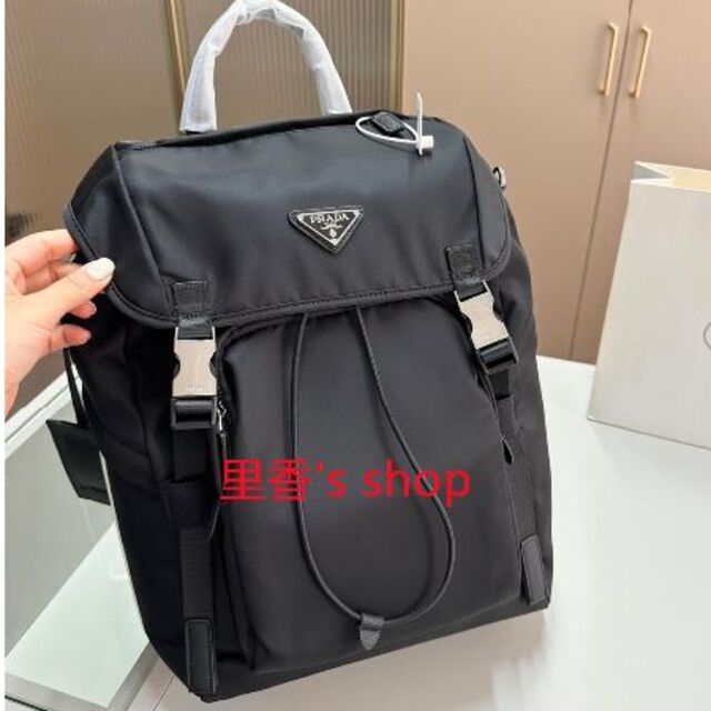 品質満点 PRADA リュックブラック プラダ PRADA - リュック+バック