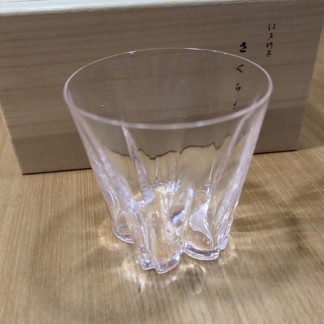 さくらさく　江戸硝子　ロックペアグラス インテリア/住まい/日用品のキッチン/食器(グラス/カップ)の商品写真
