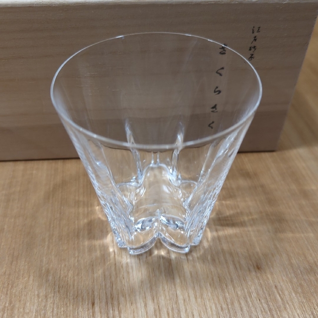 さくらさく　江戸硝子　ロックペアグラス インテリア/住まい/日用品のキッチン/食器(グラス/カップ)の商品写真