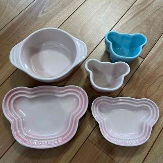 ルクルーゼ(LE CREUSET)のル・クルーゼ　ベビー　食器(離乳食器セット)