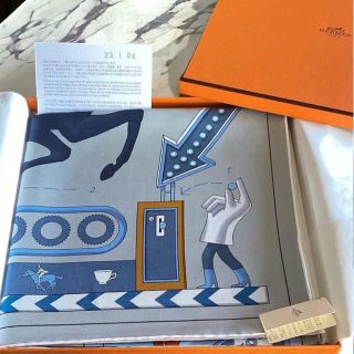 エルメス(Hermes)のHERMES カレ 90 《ティー・フォー・トゥー》(バンダナ/スカーフ)