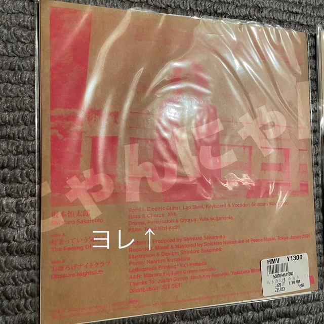 坂本慎太郎 レコード 2枚 新品・未使用品 2