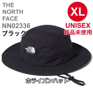 ザノースフェイス(THE NORTH FACE)の新品　ノースフェイス ホライズンハット ブラックNN02336  XL(ハット)