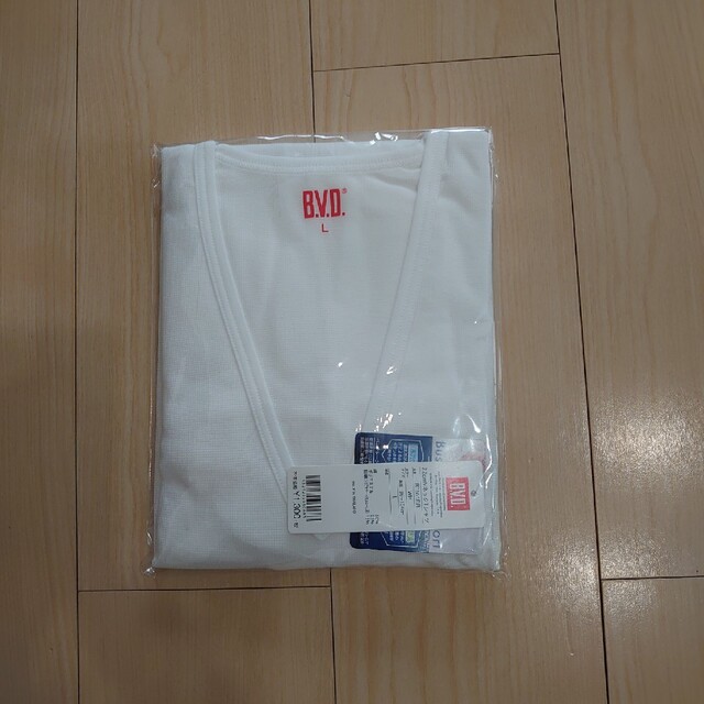 B.V.D(ビーブイディー)の[新品]Ｂ.Ｖ.Ｄ VネックTシャツ メンズのアンダーウェア(その他)の商品写真