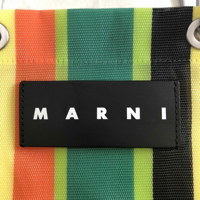 Marni(マルニ)のMARNI マルニ　美品　マルニ　MARNI ストライプバッグ  人気カラー レディースのバッグ(トートバッグ)の商品写真