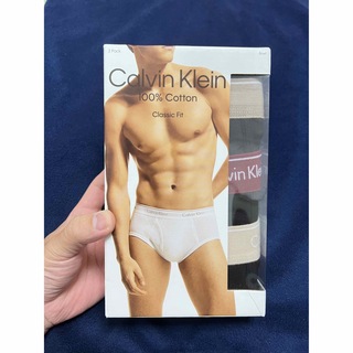 カルバンクライン(Calvin Klein)の新品CKカルバンクライン classic fit ブリーフ3枚　XL CKパンツ(その他)