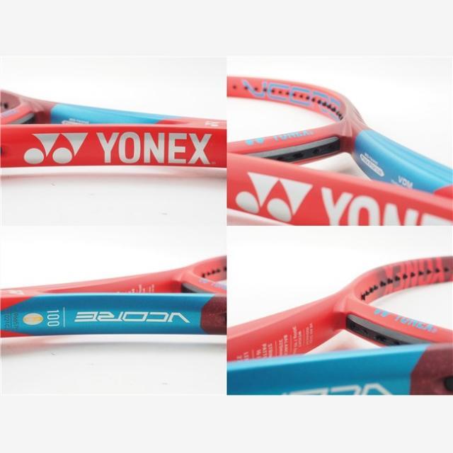テニスラケット ヨネックス ブイコア 100 2021年モデル【CUSTOM FIT】 (G3)YONEX VCORE 100 2021 3