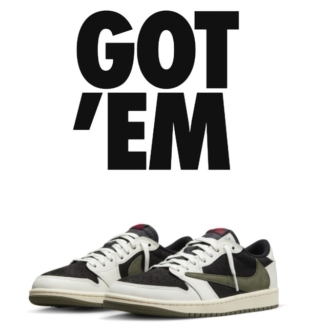 NIKE - エア ジョーダン 1 LOW x トラヴィス スコット ウィメンズ