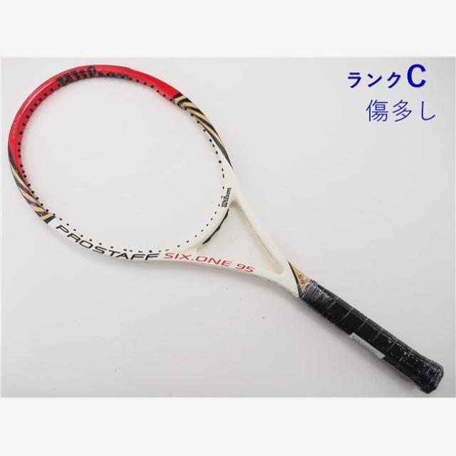 テニスラケット ウィルソン プロ スタッフ シックスワン 95 2012年モデル【トップバンパー割れ有り】 (G2)WILSON PRO STAFF SIX.ONE 95 2012