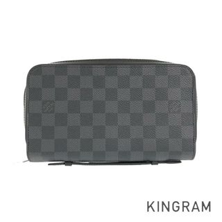 ルイヴィトン(LOUIS VUITTON)のルイ・ヴィトン ダミエ グラフィット ジッピーXL N41503 ウォレットバッグ(財布)