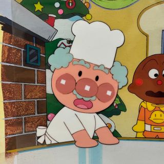 それいけ！アンパンマン セル画 アンパンマン カレーパンマン