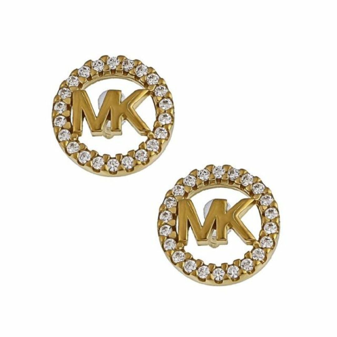 Michael Kors(マイケルコース)のマイケル コース MICHAEL KORS ピアス MKC1247AN710 GOLD CLEAR レディースのアクセサリー(ピアス)の商品写真