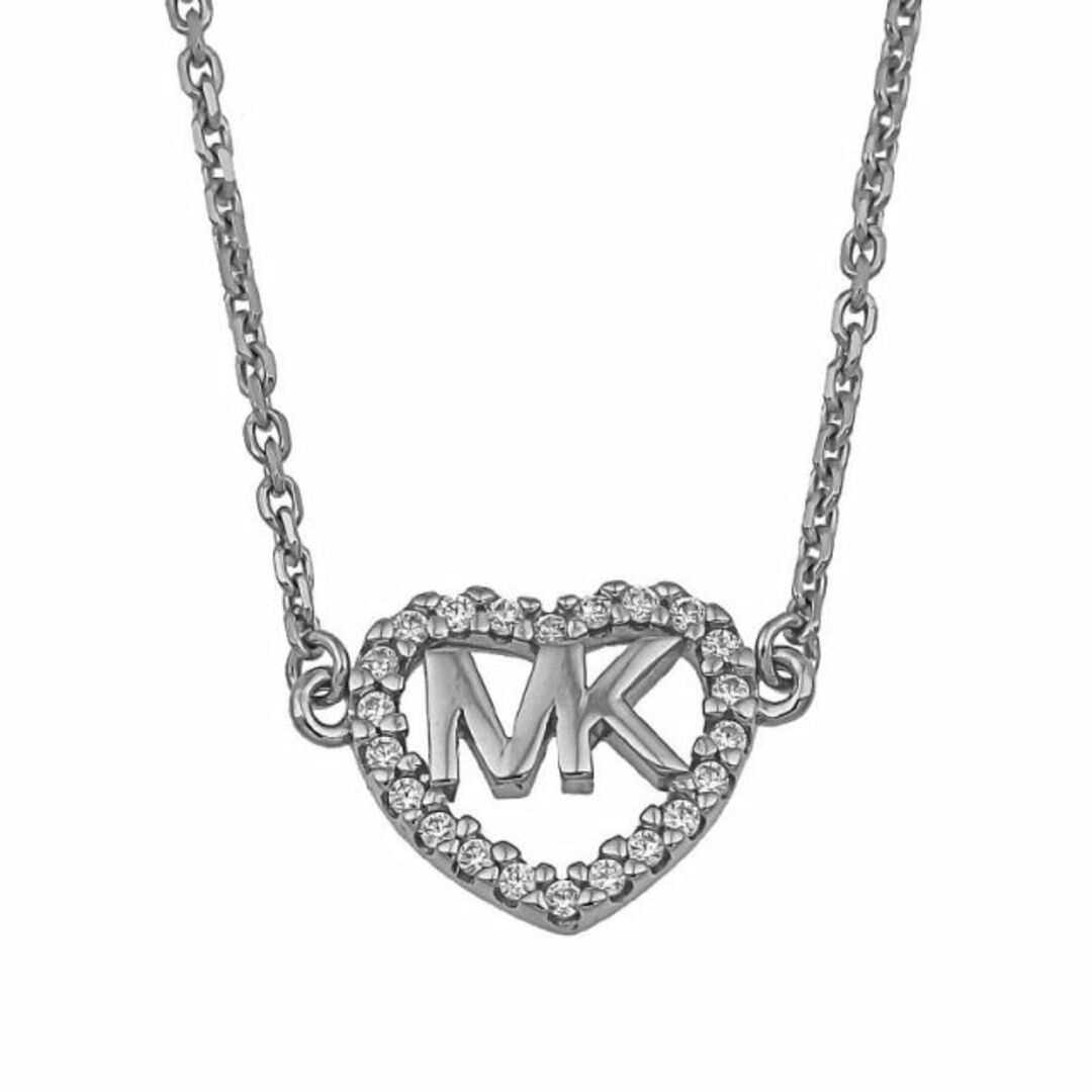 Michael Kors(マイケルコース)のマイケル コース MICHAEL KORS ネックレス MKC1244AN040 SILVER CLEAR レディースのアクセサリー(ネックレス)の商品写真