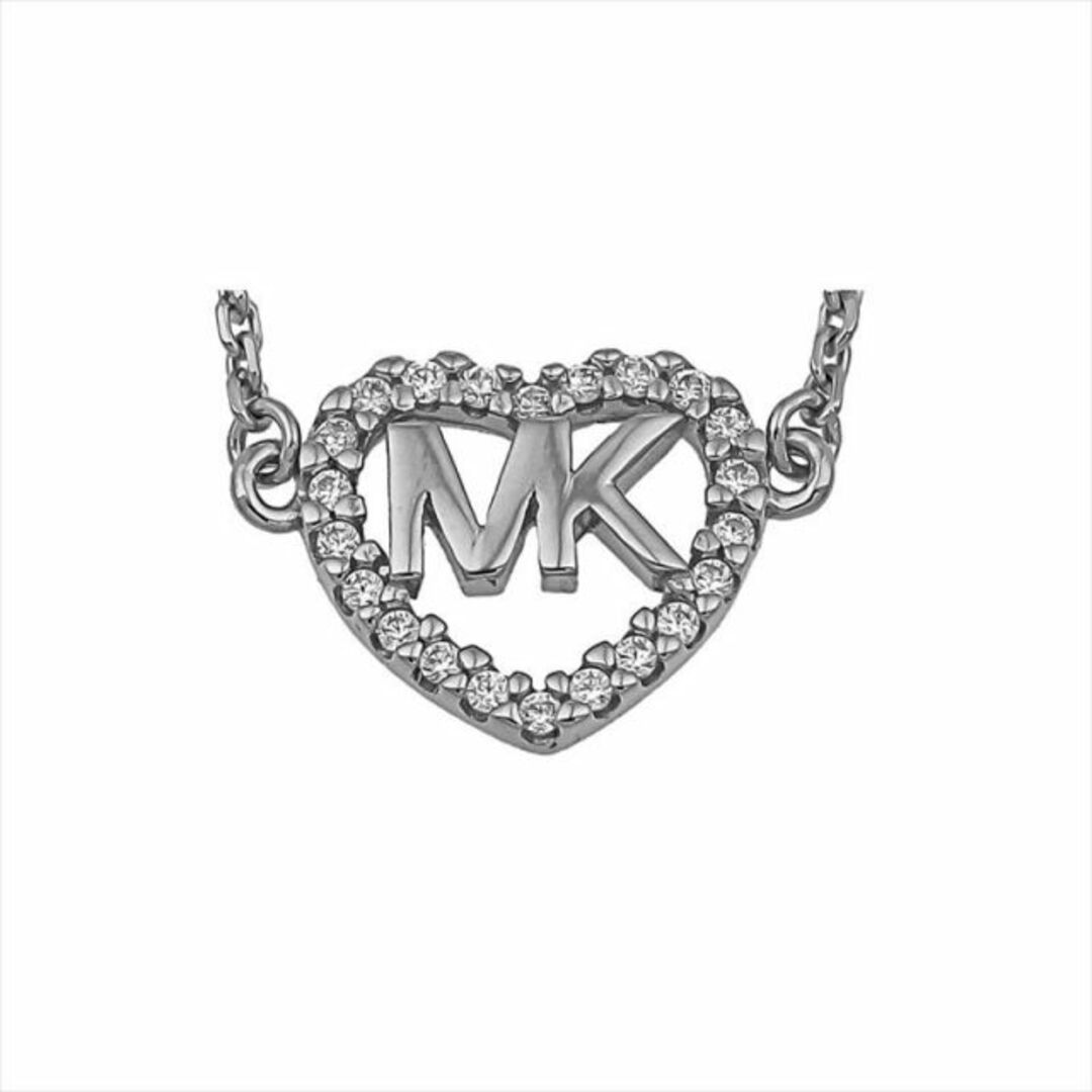 Michael Kors(マイケルコース)のマイケル コース MICHAEL KORS ネックレス MKC1244AN040 SILVER CLEAR レディースのアクセサリー(ネックレス)の商品写真