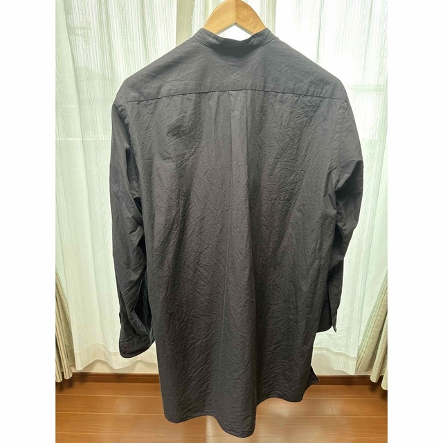COMOLI コモリ バンドカラーシャツ（navy）Size2 3