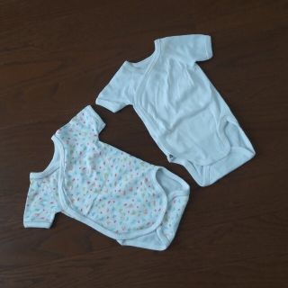 プチバトー(PETIT BATEAU)のしいこ様専用です。ベビー肌着 60サイズの2枚セット(肌着/下着)